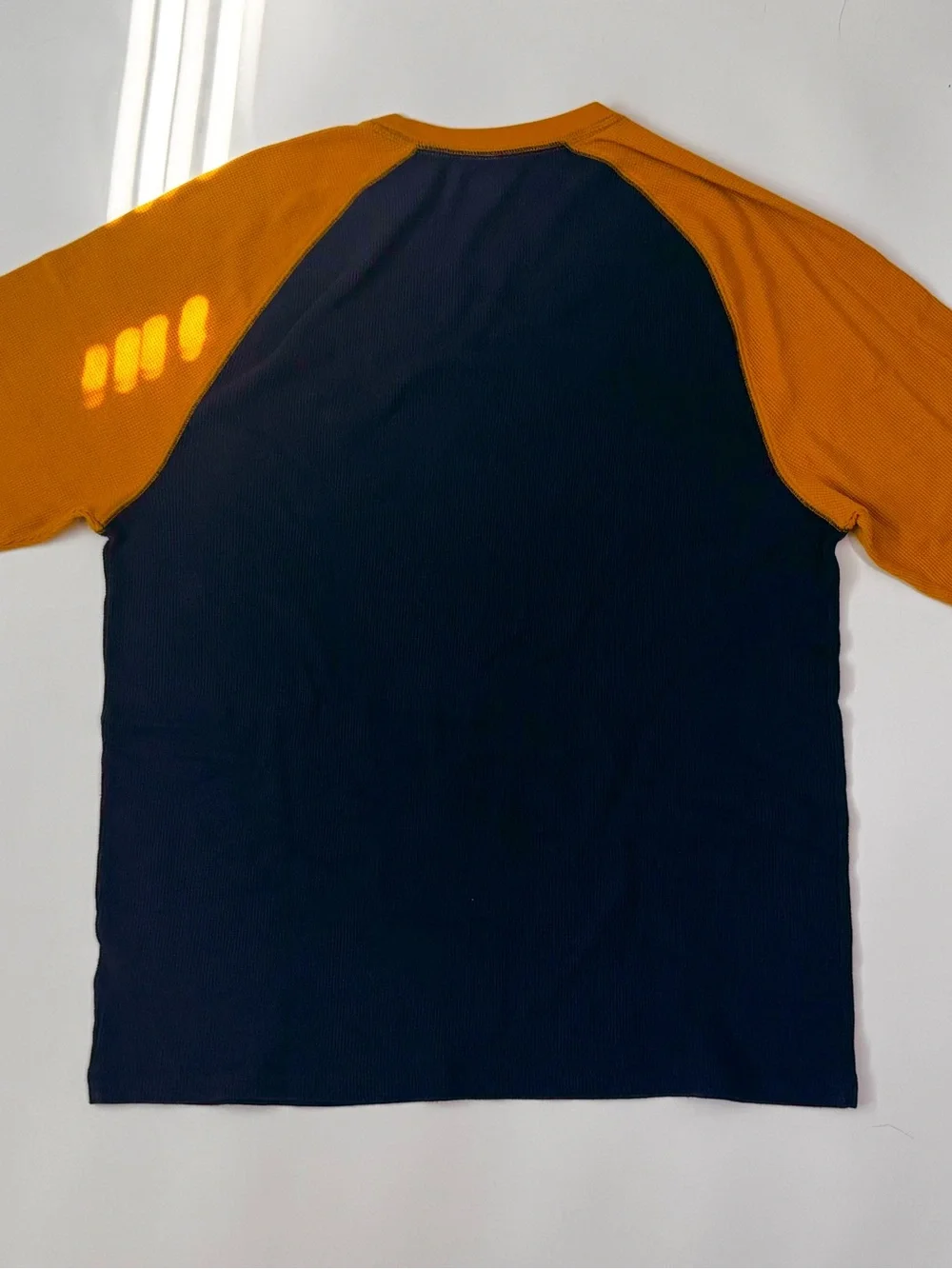 Old Navy Black & Orange raglan Long Sleeve Tee